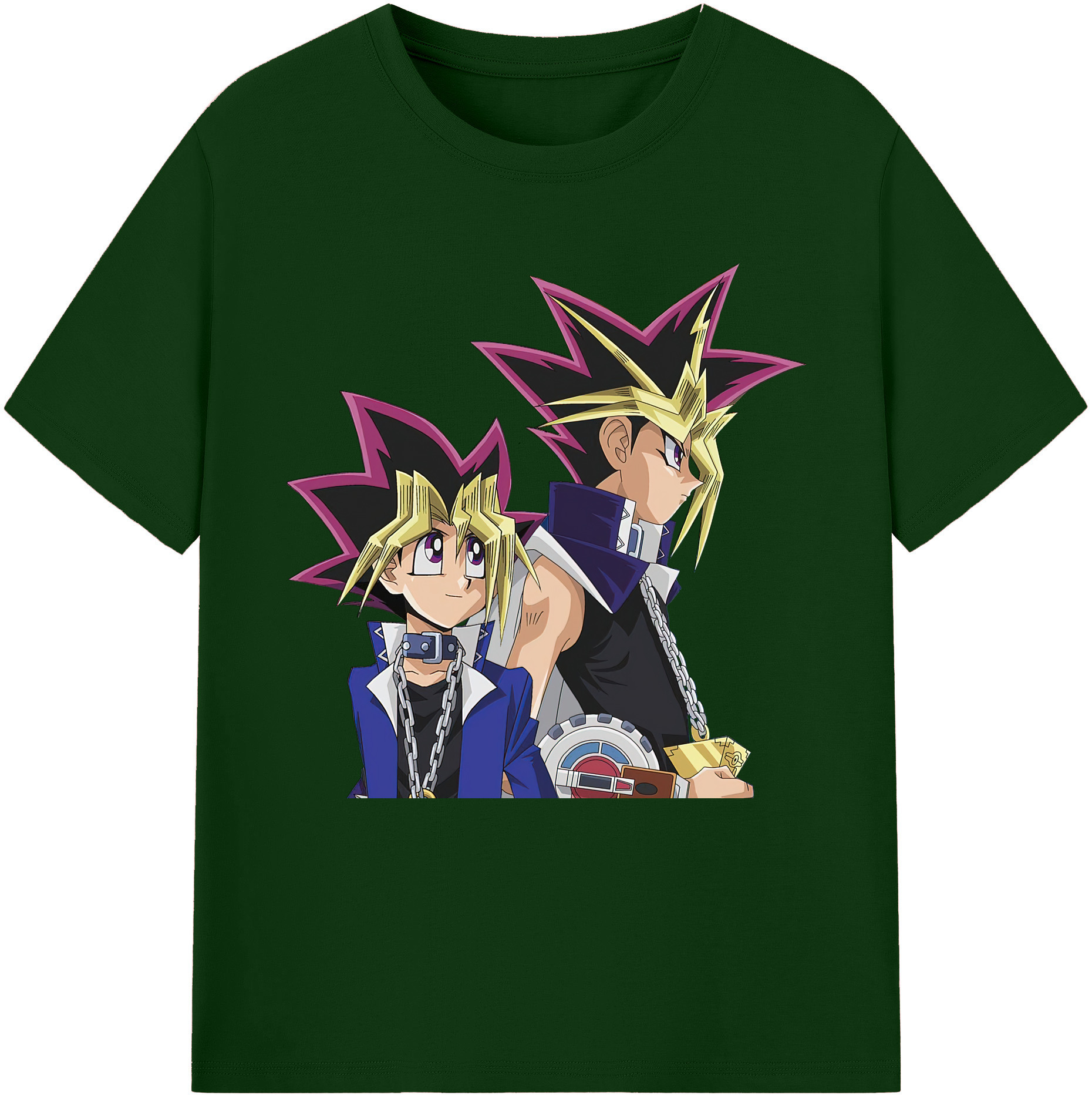 （画像用） 遊☆戯☆王 Yu-Gi-Oh! 綿100％半袖Tシャツ（フロントプリント）
